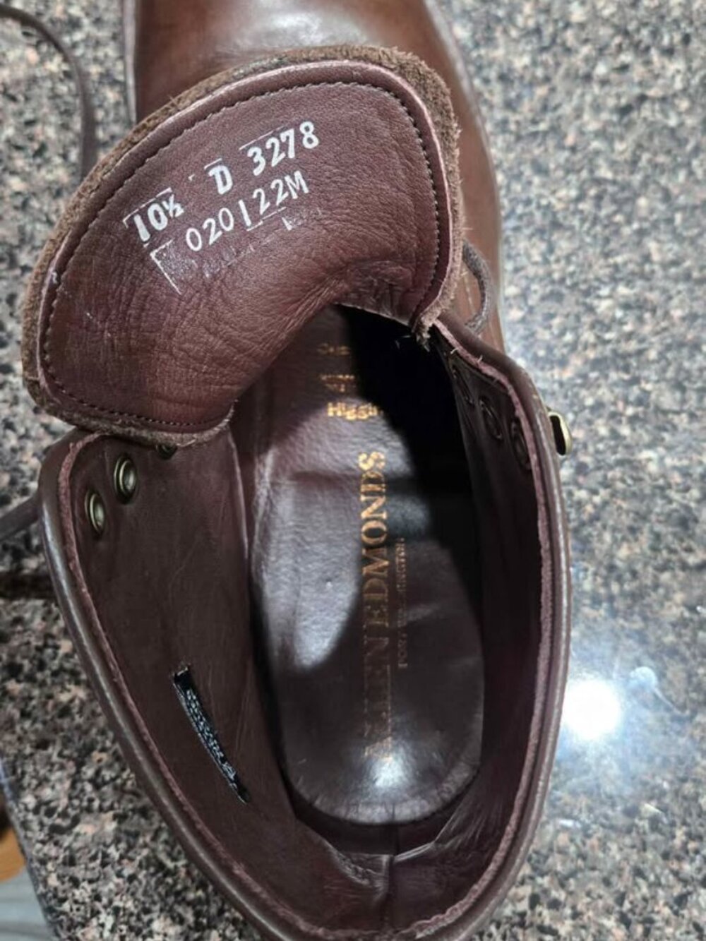 Allen Edmonds Higgins Mill Brown Size 10.5 With Original Box And Bag View 3